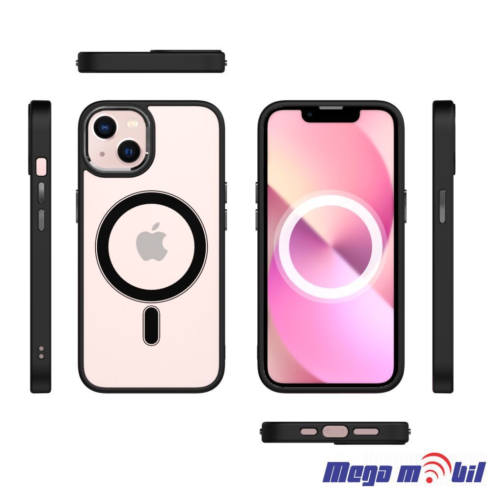 Futrola iPhone 14 Magsafe Acrylic black.